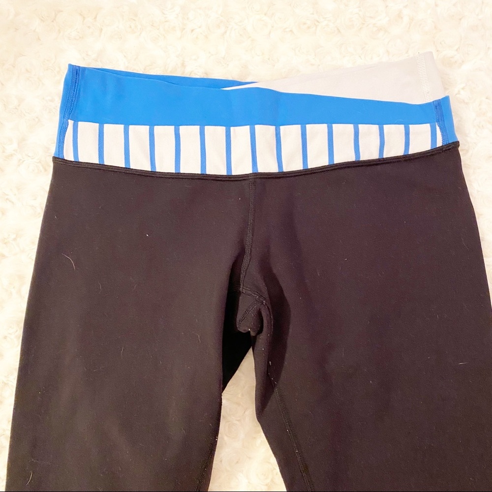 Lululemon Athletica Astro Wunder Under Pant Black Leggings Sz 6 - Picture 8 of 9